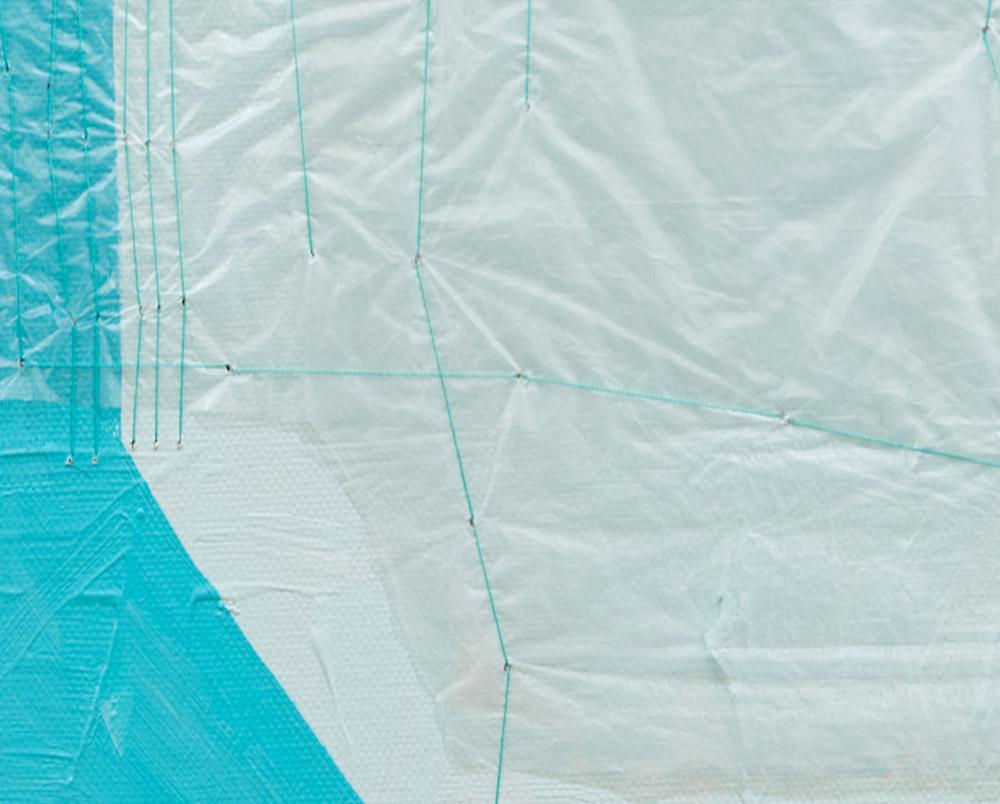 Scudo #2 (pittura astratta) - Painting Astratto di Holly Miller