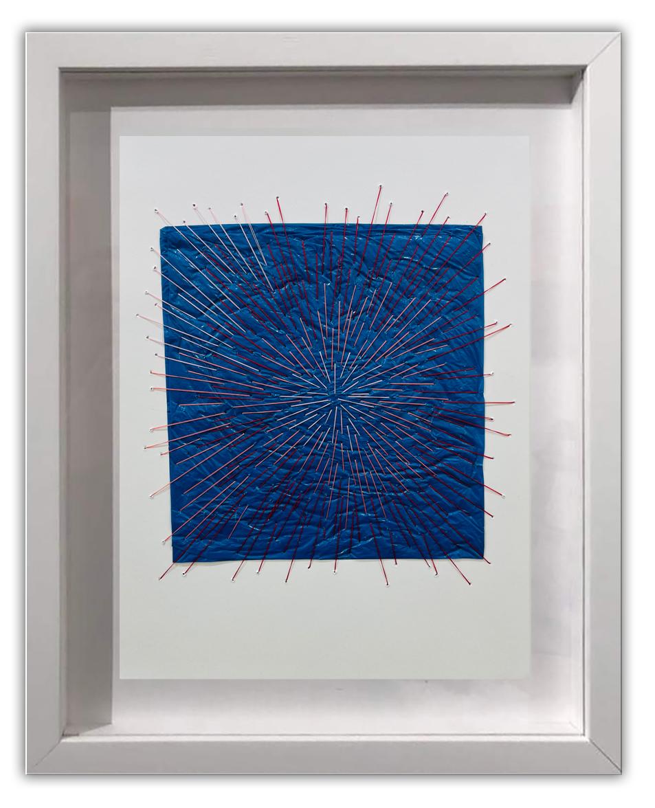 Abstract Painting Holly Miller - Spark #2 (Aura) (peinture abstraite)