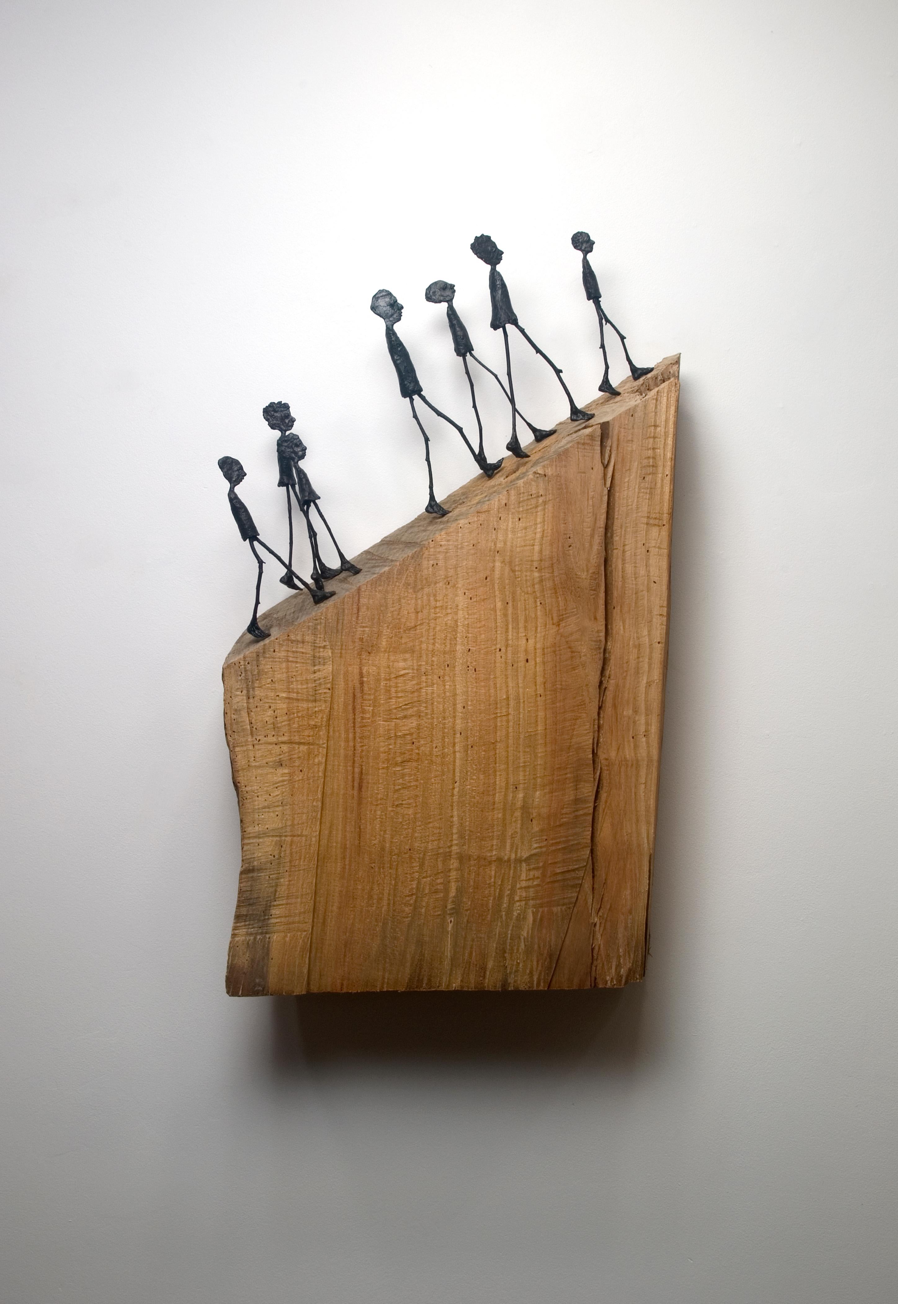 Holly Wilson Figurative Sculpture - "Gathering"