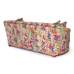 HOLLYHOCKS Velvet Vesper 3-Seater Sofa - Spring