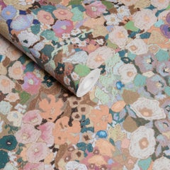 Carta da parati HOLLYHOCKS - Prairie