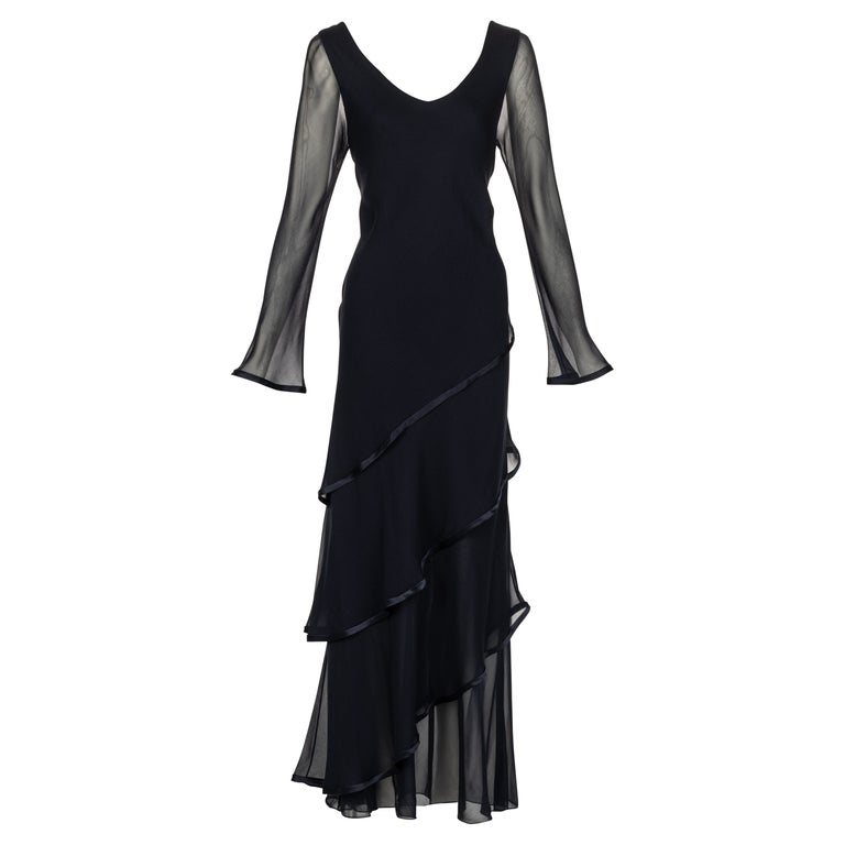 knee length dresses for ladies Sierra Maxi Dress | Sheer Panel Maxi Dress main image 1