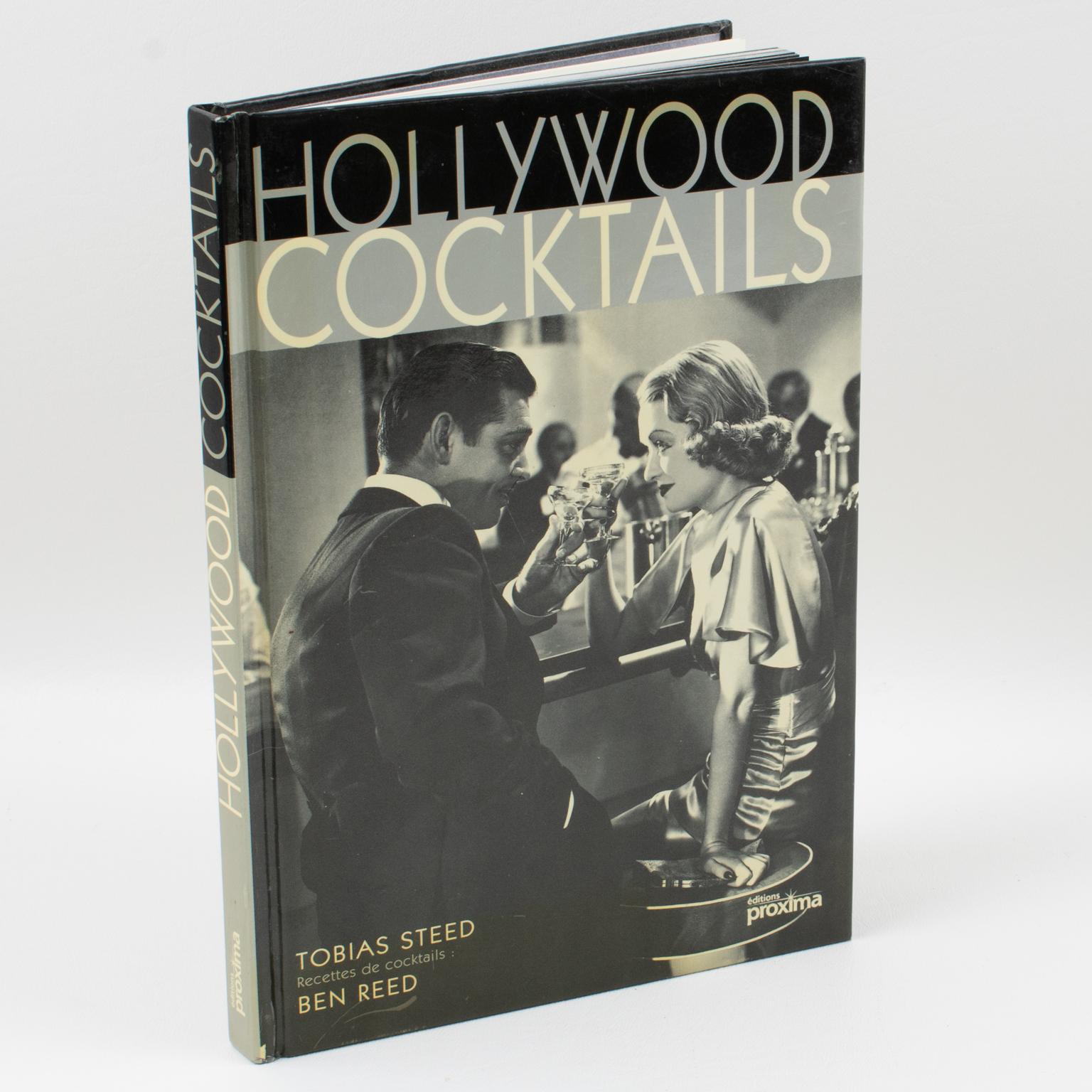 Hollywood Cocktails, by Tobias Steed, French Edition, 1999.
A debonair book about the great era of Hollywood classics and the cocktails typically served in films, from those in Rick's Bar in Casablanca to the vodka martinis in My Man Godfrey. Each