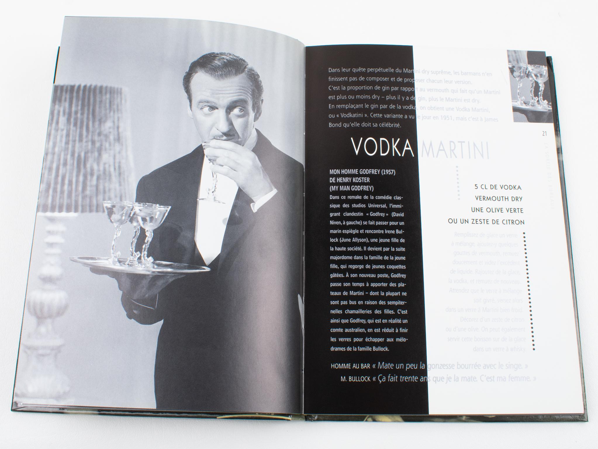 Modern Hollywood Cocktails Book by Tobias Steed, French Edition, 2000
