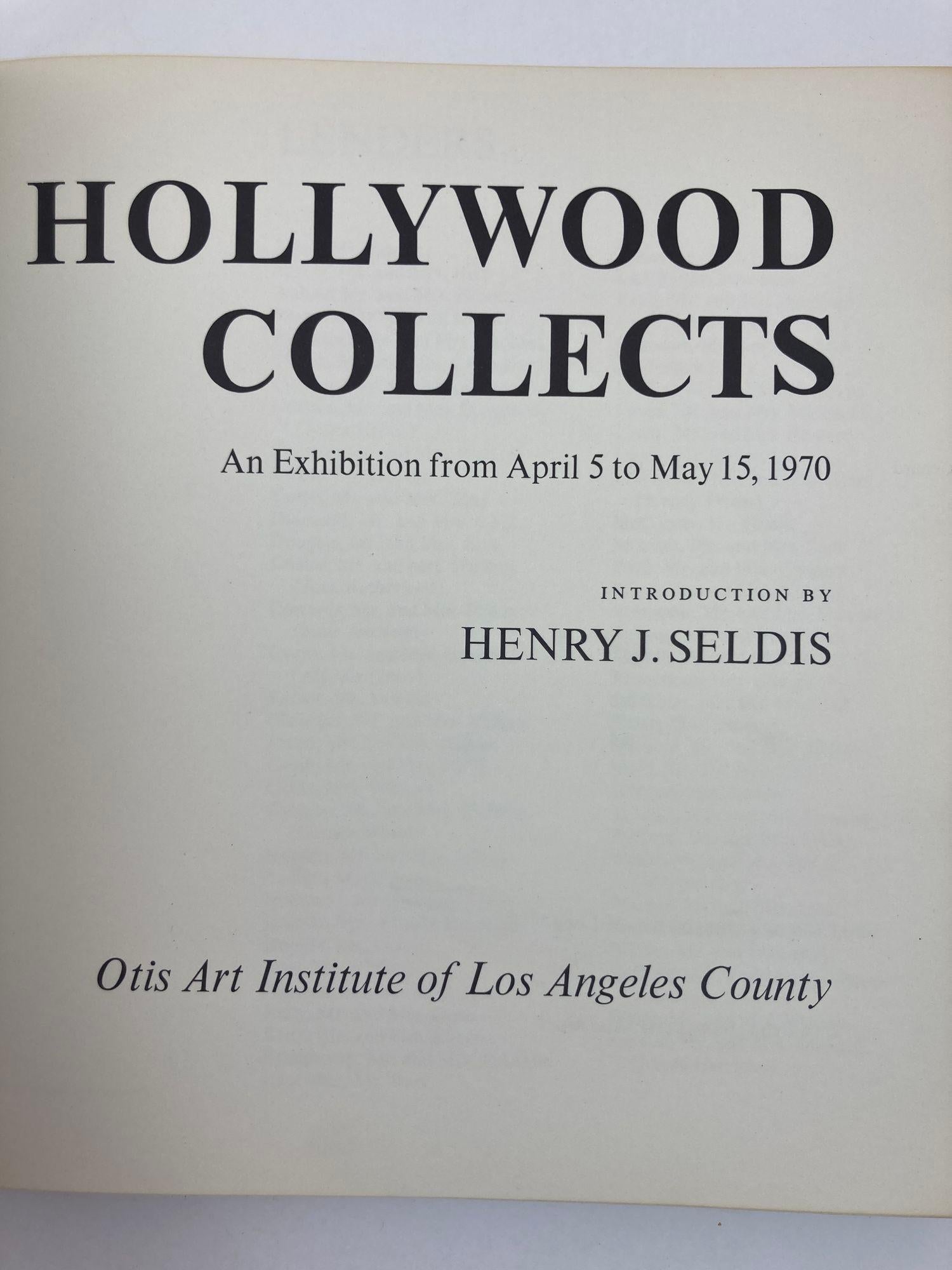 Hollywood Collects An Exhibition from April 5 to May 15 1970 par Seldis Henry J. (editor).
Livre relié.
Los Angeles County Museum of Art, Los Angeles, 1973. Whiting : 