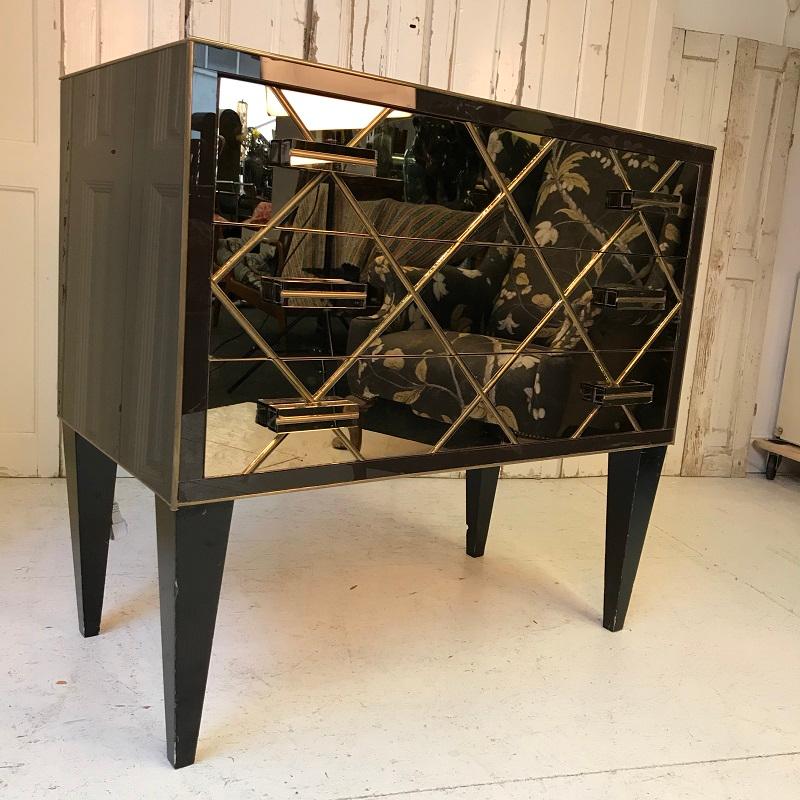 Hollywood Glamour Commode, 2000s For Sale 1
