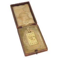 Colliers pendentifs - Or