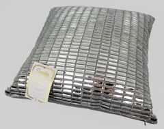 Hollywood-Inspired Mirror Glass Pillow (38 x 38 cm)