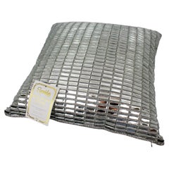 Almohada de cristal con espejo inspirada en Hollywood (38 x 38 cm)
