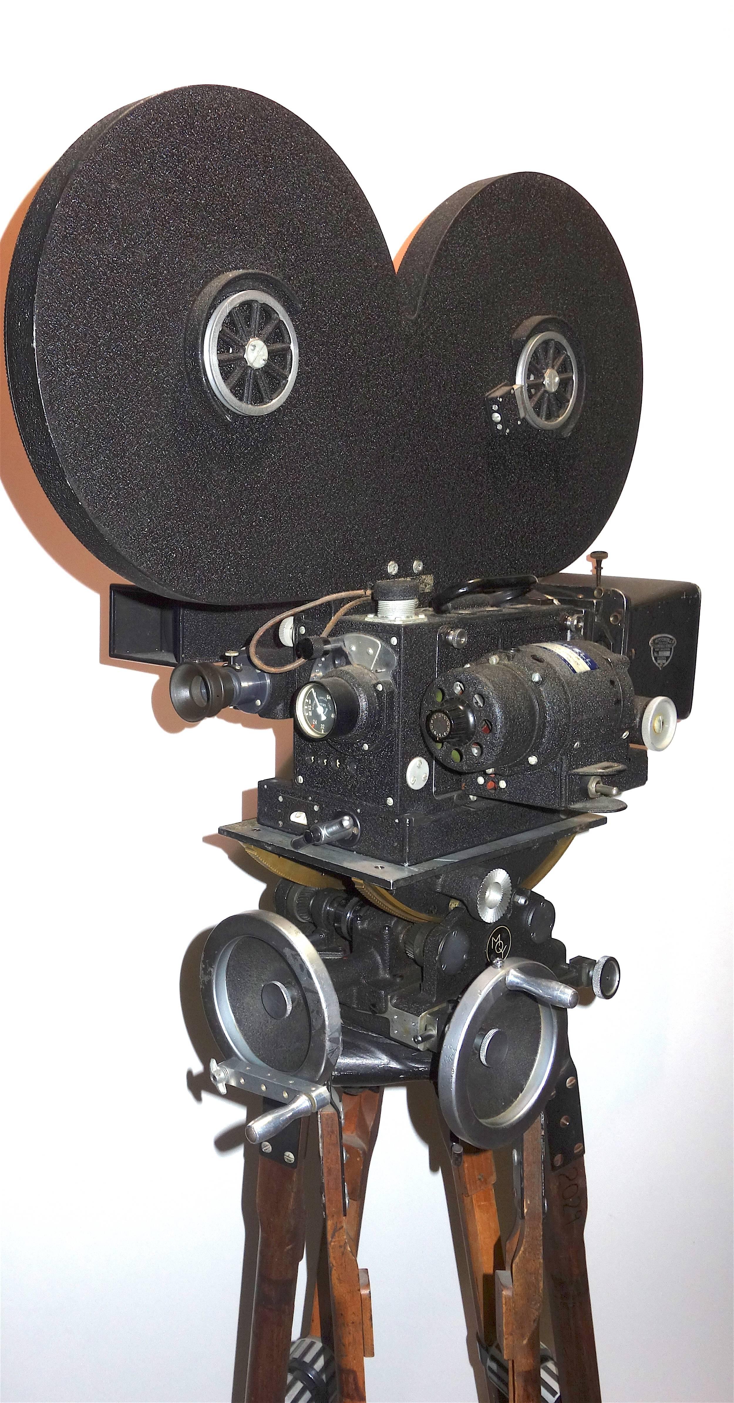old hollywood camera