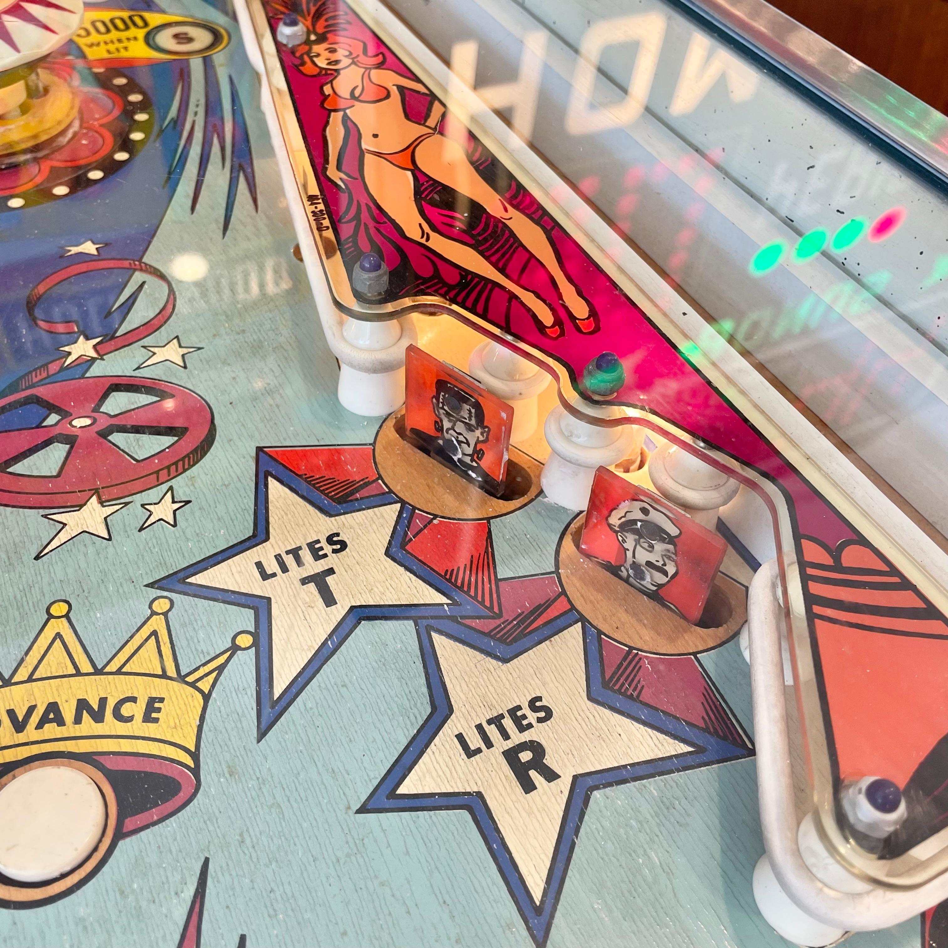 Hollywood Pinball Arcade Game, 1976 USA For Sale 4