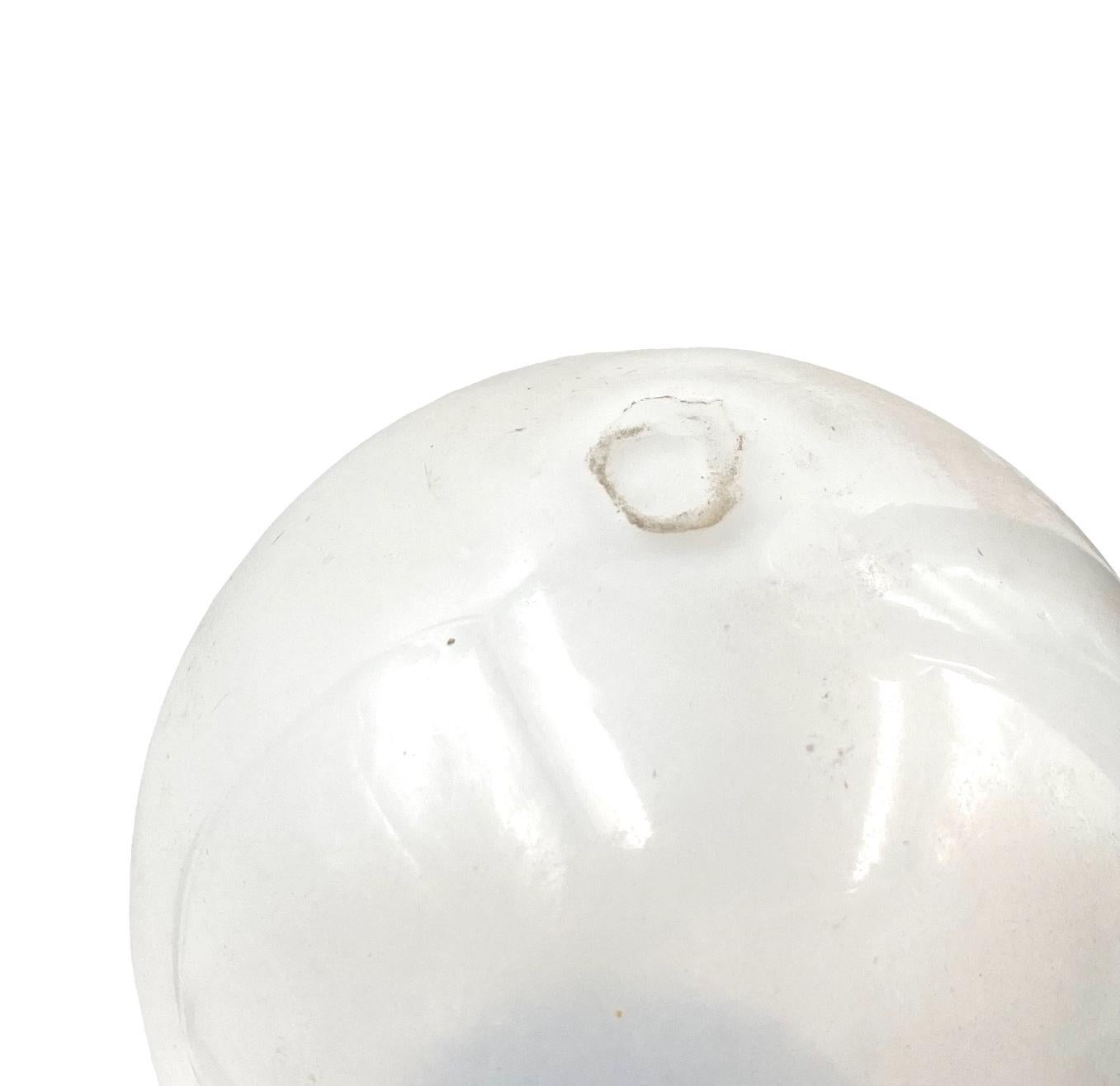 Lampe de table à 3 lumières en métal et verre opalin, Lama, Italie, 1970 en vente 9