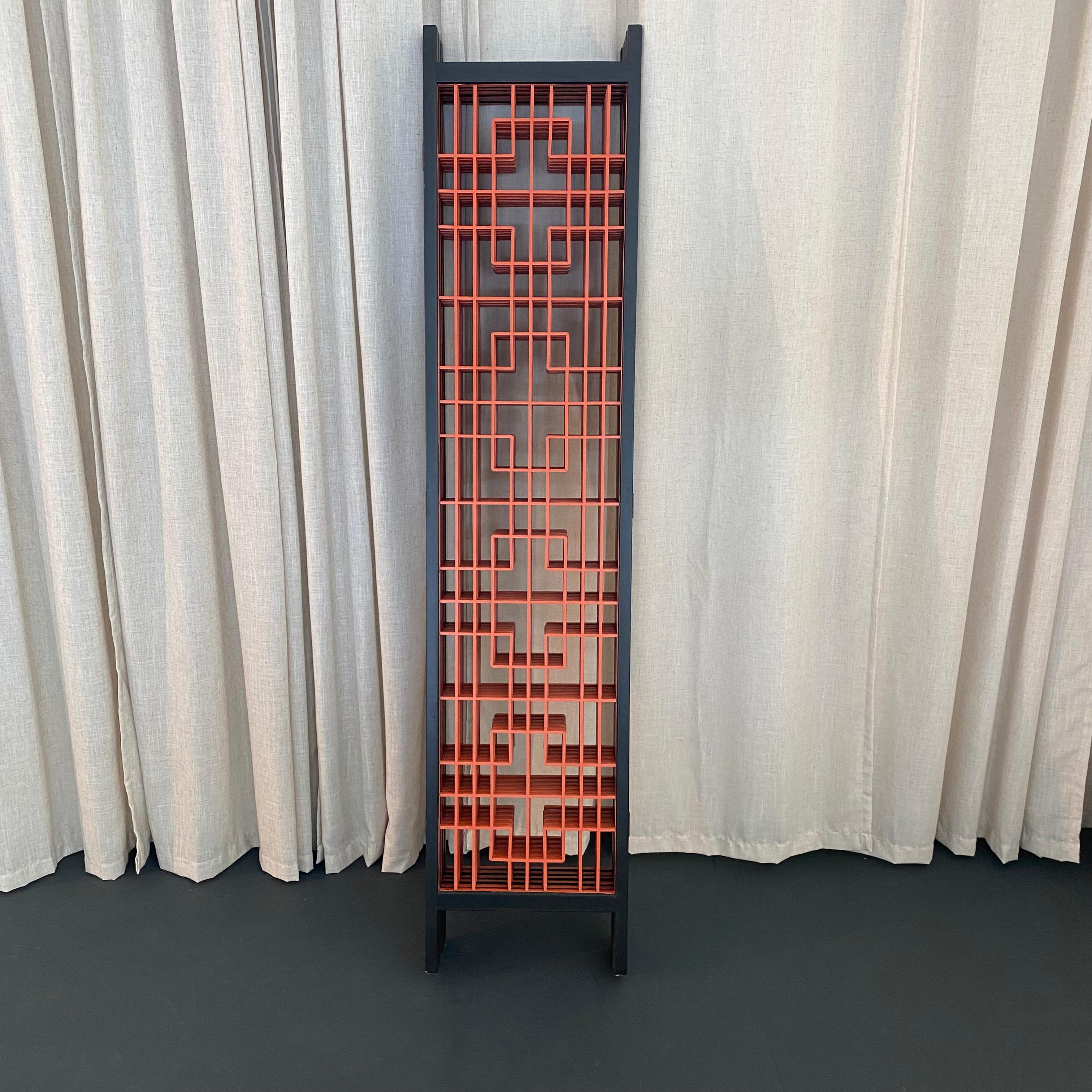 Hollywood Regency 6-Panel Decorative Screen Room Divider (écran décoratif à 6 panneaux) en vente 4