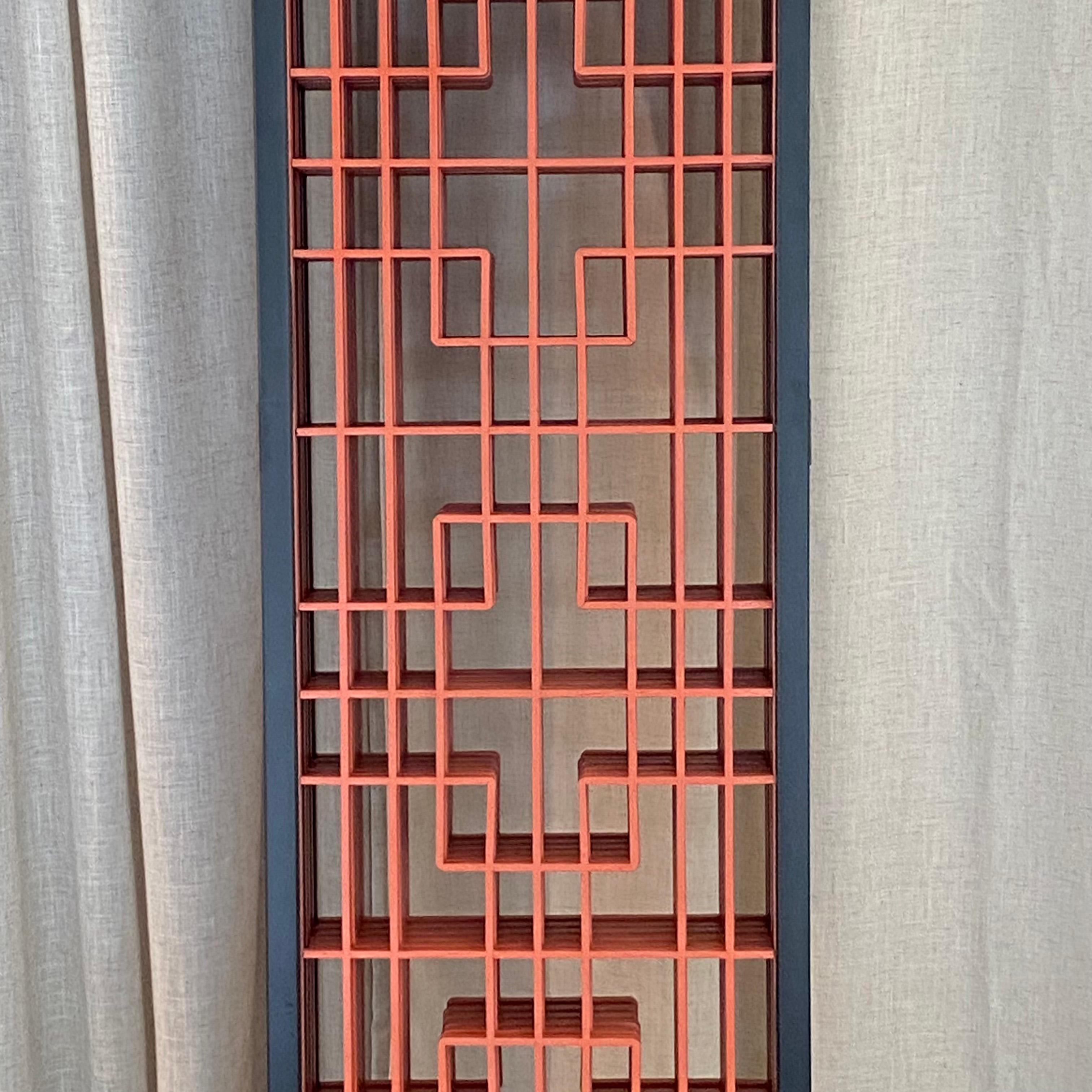 Hollywood Regency 6-Panel Decorative Screen Room Divider (écran décoratif à 6 panneaux) en vente 5