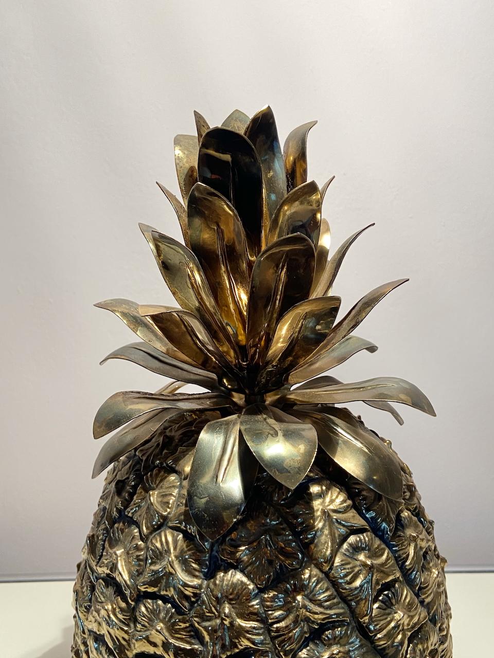 Hollywood Regency Ananas-Eiskübel in Form eines Ananas, Freddo Therm, Schweiz (Schweizerisch) im Angebot