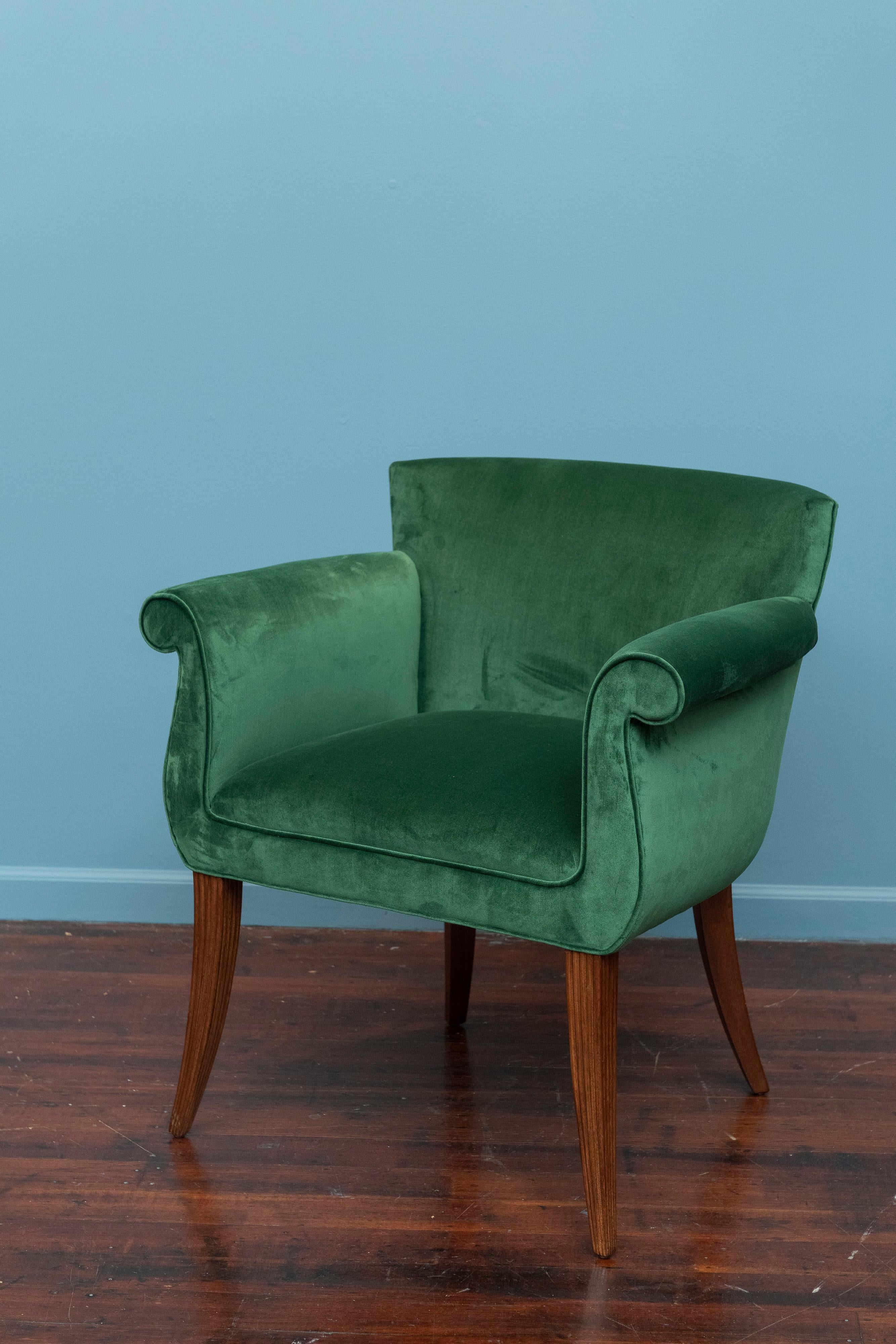 Hollywood Regency Armchair In Good Condition For Sale In San Francisco, CA