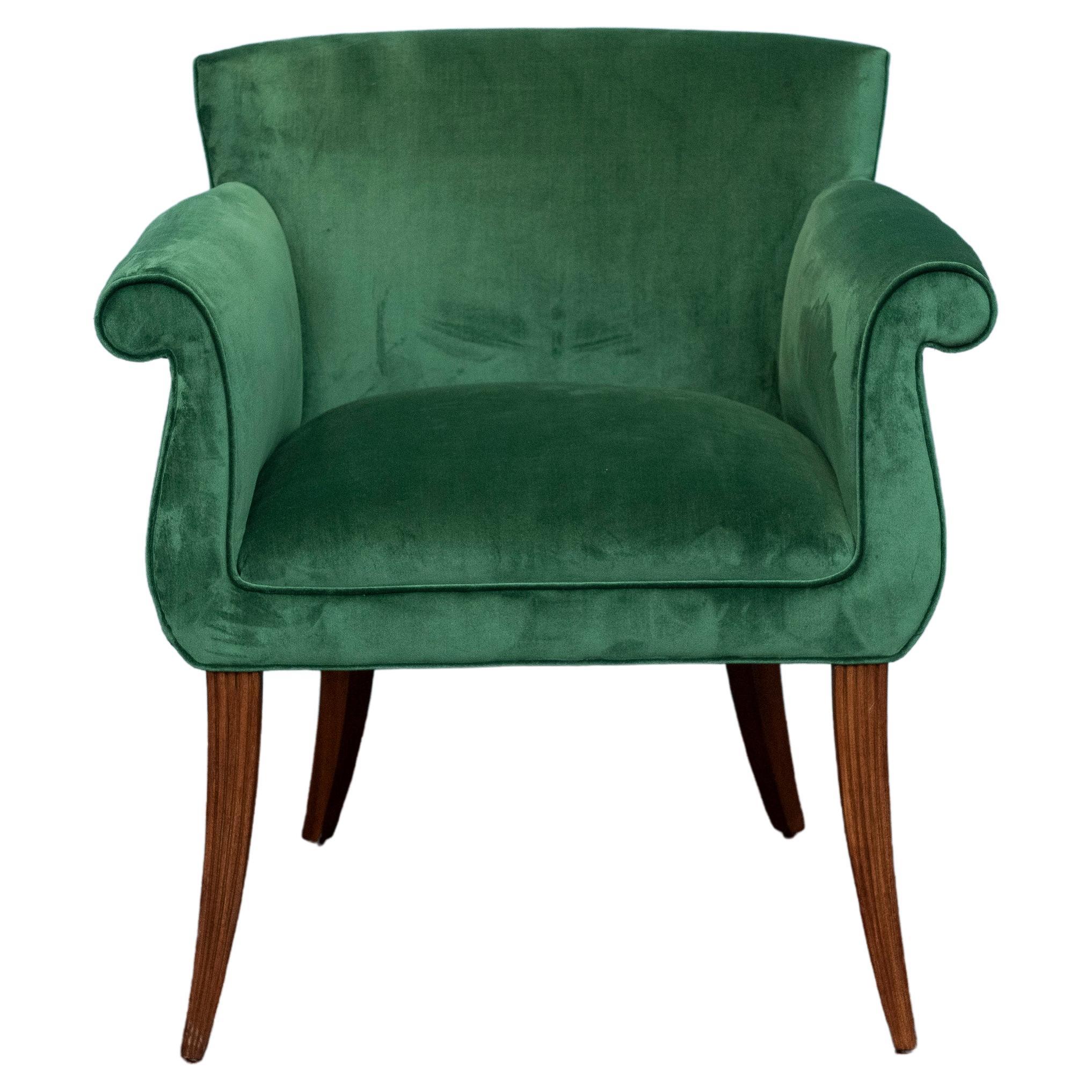 Hollywood Regency Armchair For Sale