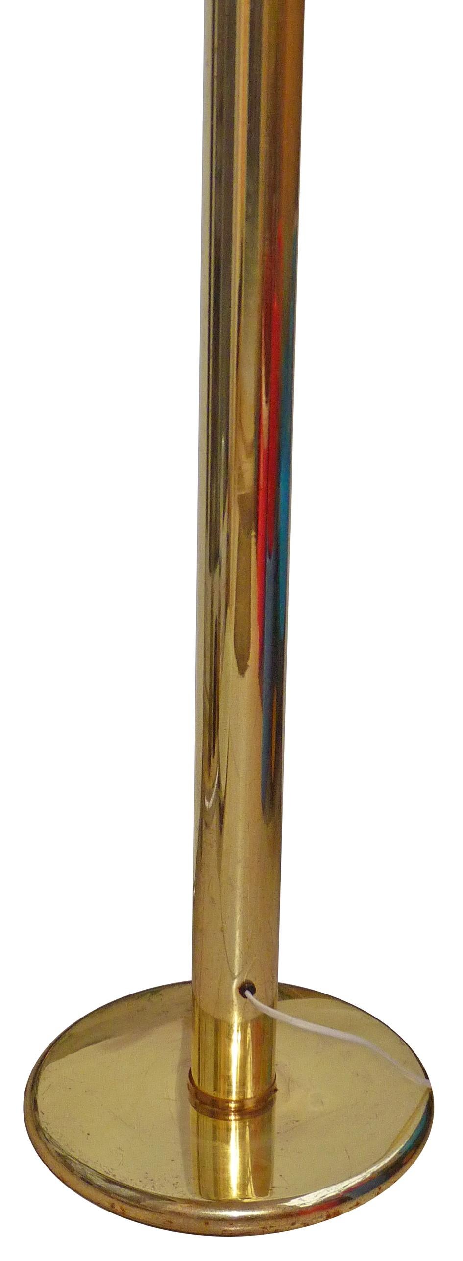 20ième siècle Lampadaire en forme d'arbre moderniste Hollywood Regency avec bouquet de fleurs en verre de Murano rose