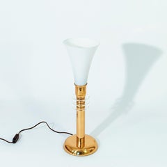 Hollywood Regency. Art Deco Revival table lamp by Paul Hanson, US, 1970s