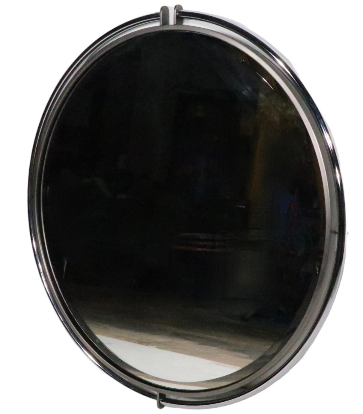 Hollywood Regency Arts Deco Revival Mirror by the Design Institute America Inc.  For Sale 10