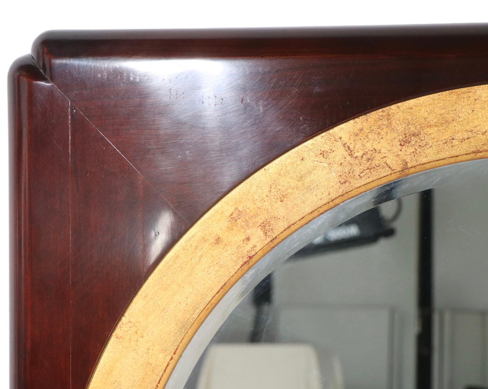 Hollywood Regency Asia Modern Style Mirror by Henredon, Ca 1970/1980's For Sale 2