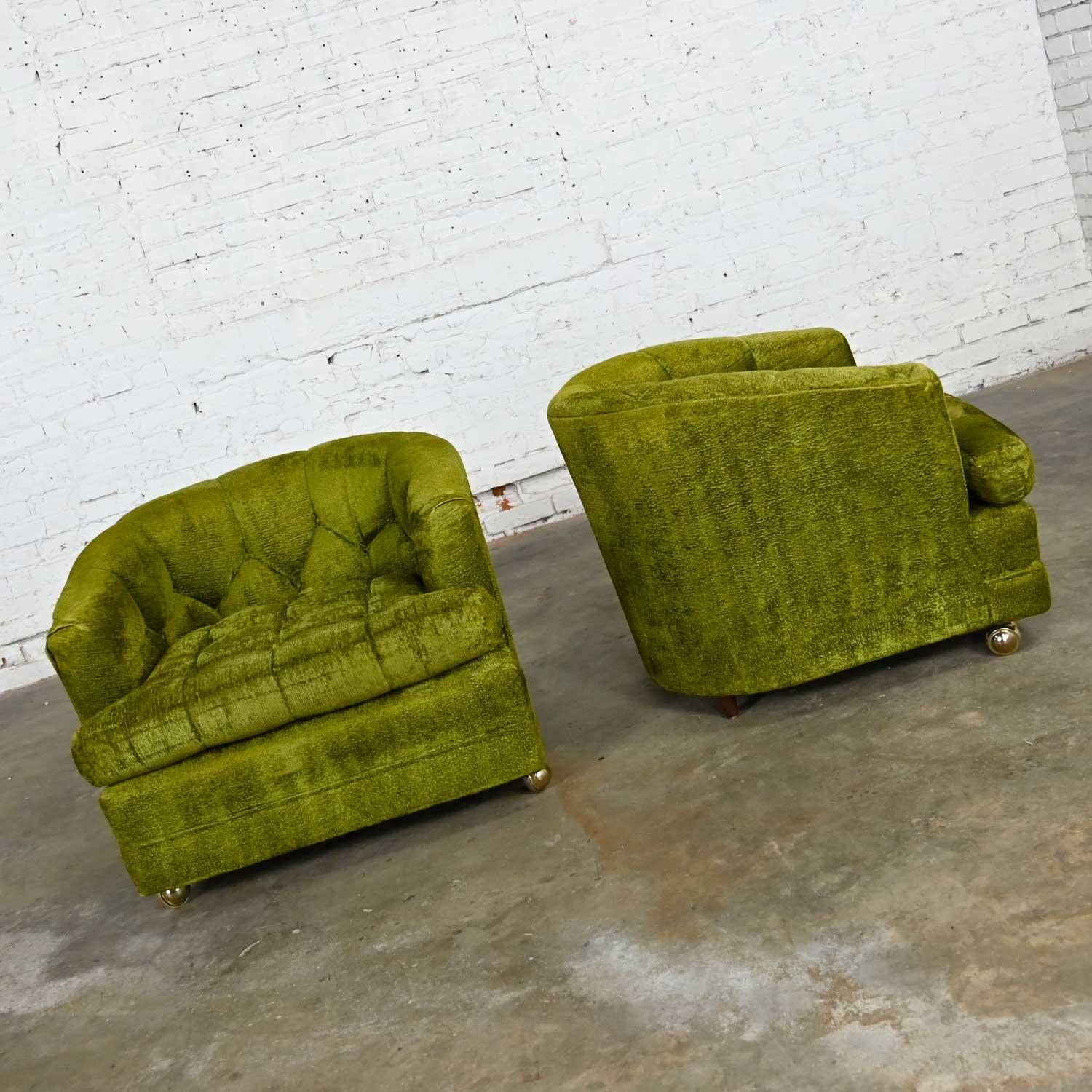 avocado green chair