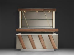 Hollywood Regency Bar Cabinet in the Style of Willy Rizzo