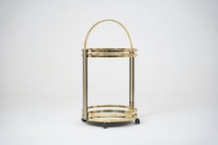Hollywood Regency Bar Cart Italy 1970s