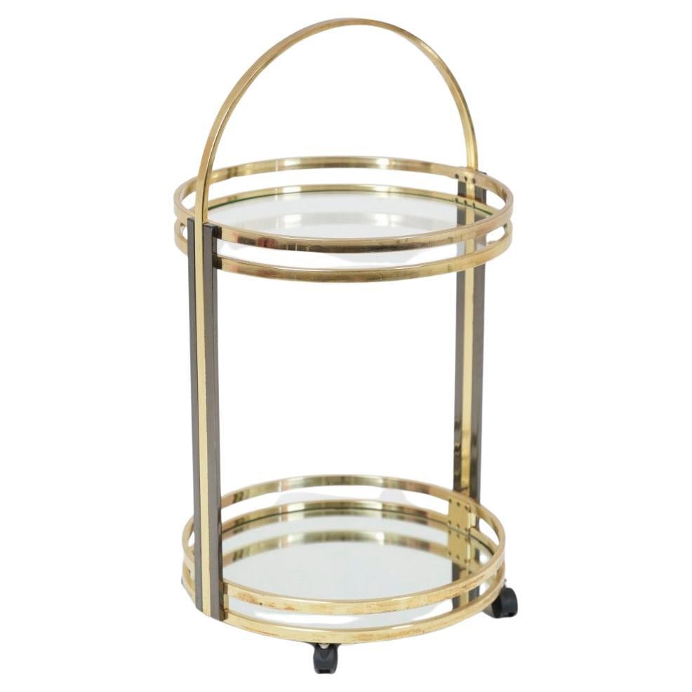 Hollywood Regency Bar Cart Italy 1970s