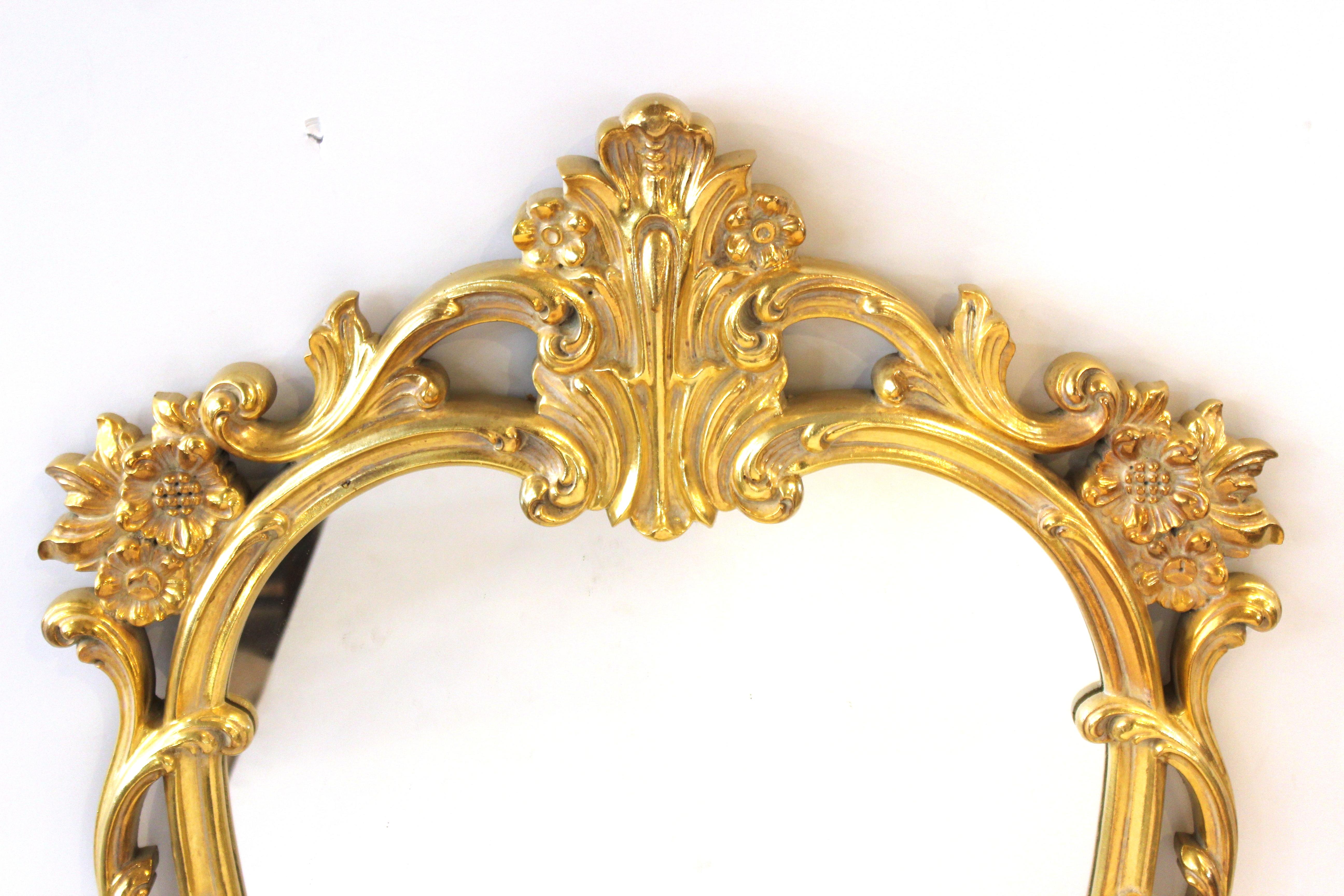 baroque frame mirror