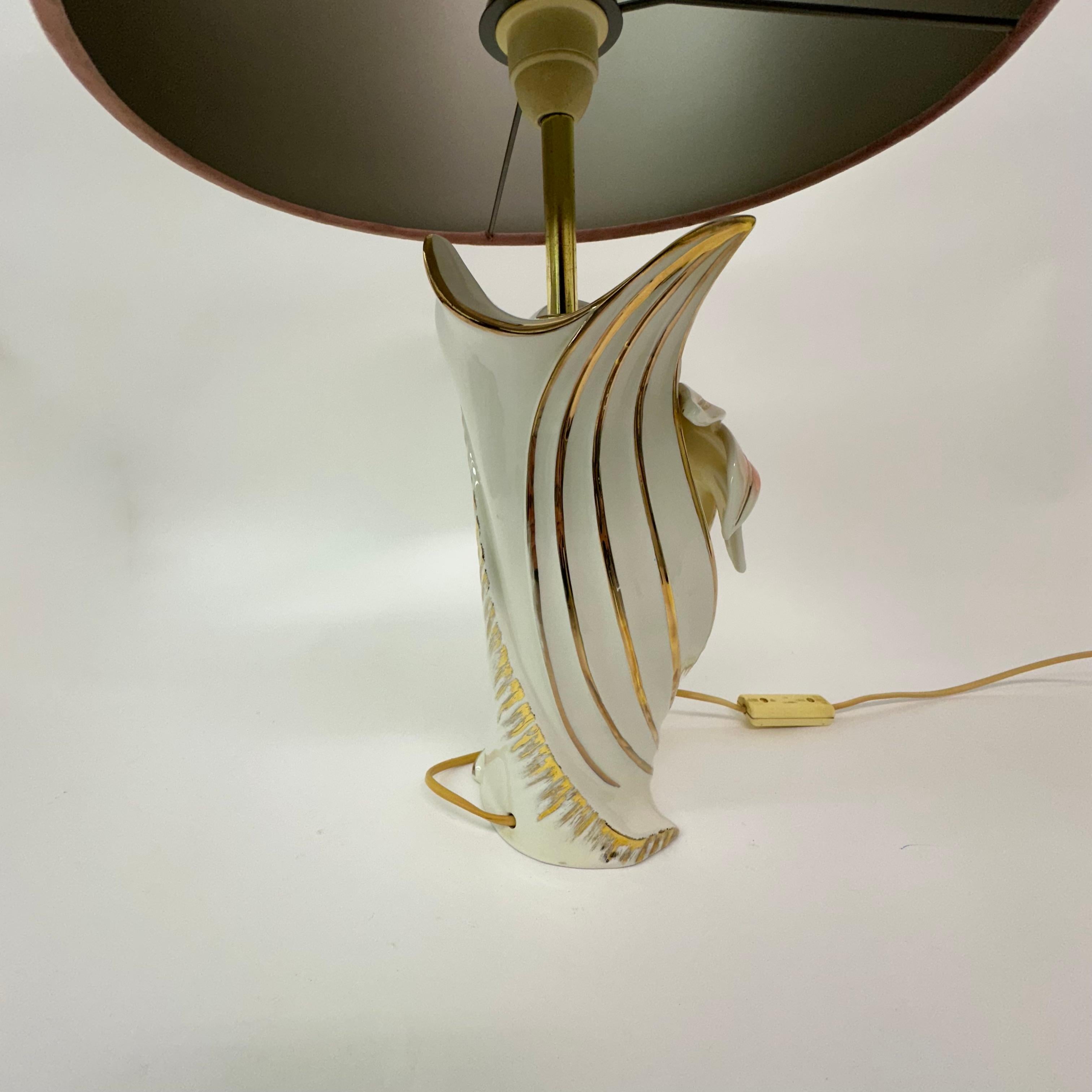 Lampe de table en céramique Bassano, Hollywood Regency, Italie, années 1970 en vente 5