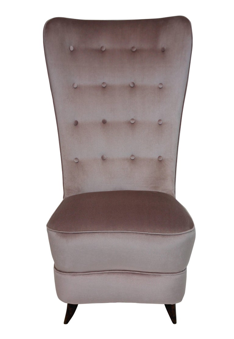 Hollywood Regency Bedroom Chair For Sale at 1stDibs