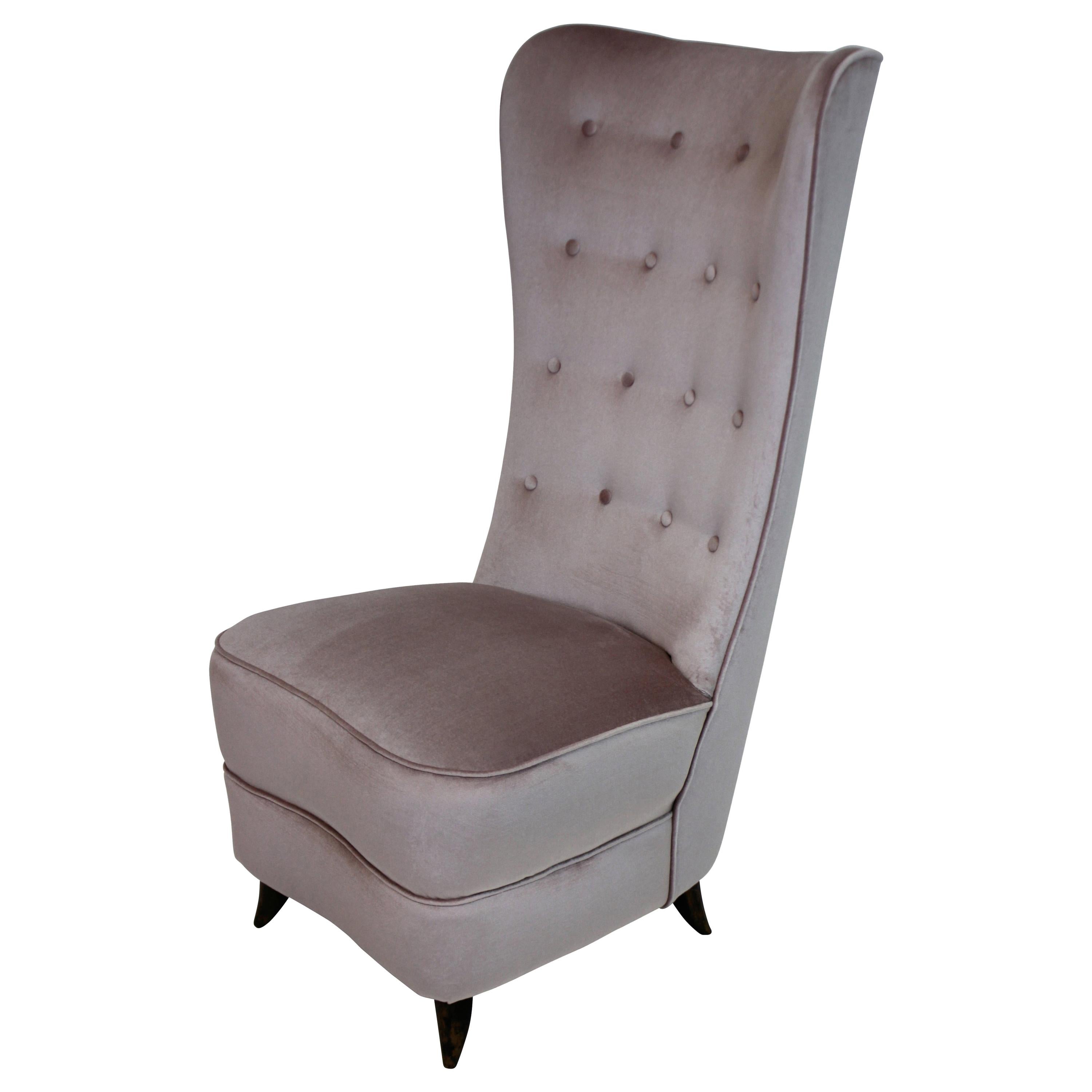 Hollywood Regency Bedroom Chair