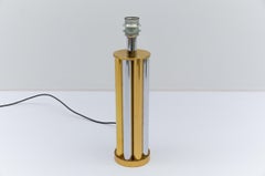 Hollywood Regency Bicolor Table Lamp Base by Leola, Germany, 1970s