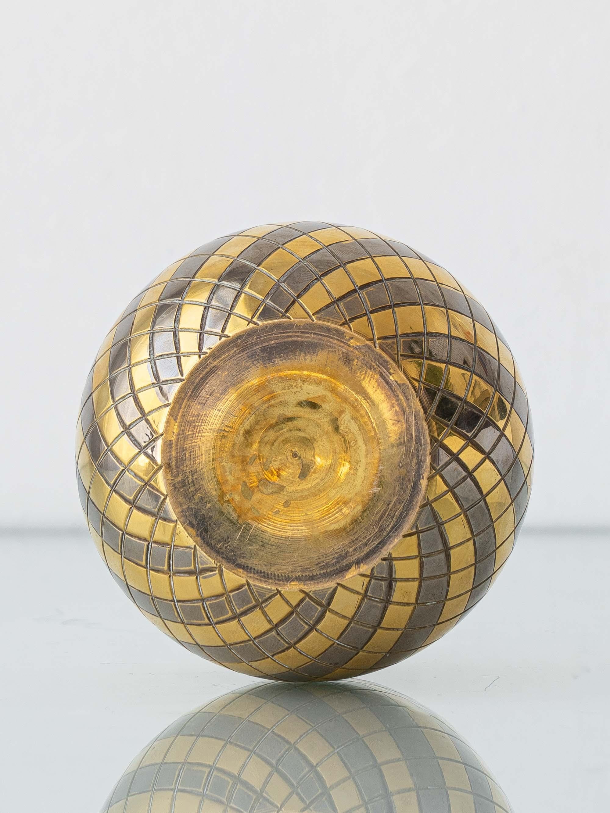 Hollywood Regency Brass Pineapple Ice Bucket, 1960s-1970s For Sale 2