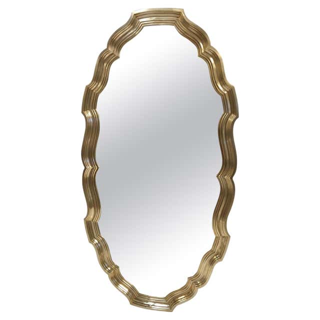 French Brass Cheval Dressing Mirror at 1stDibs | jb rattan furniture ...