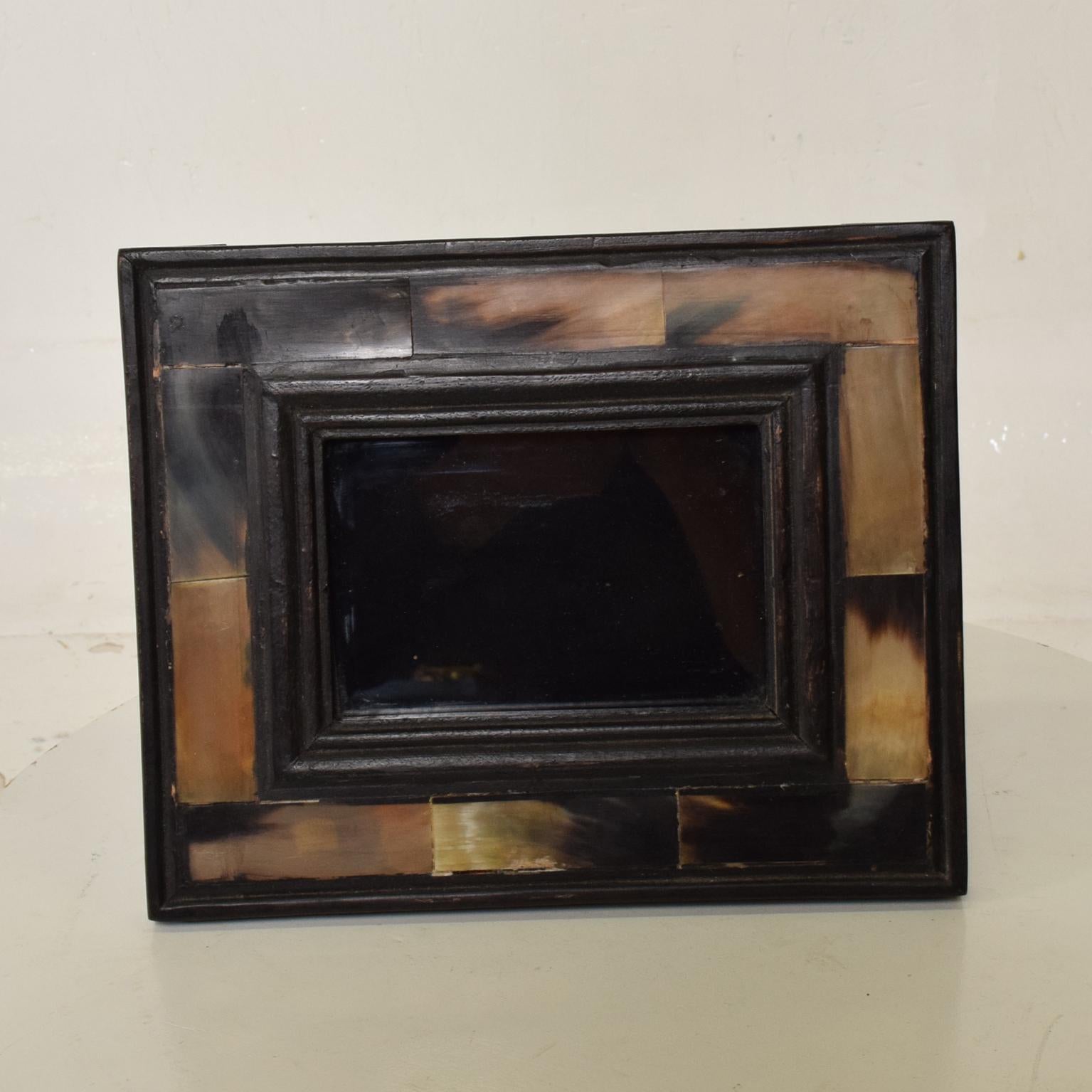 Hollywood Regency Bull Horn Picture Frame In Fair Condition In Chula Vista, CA