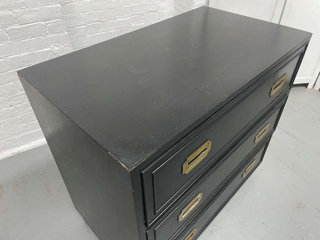 Mid-20th Century Hollywood Regency Campaign Chest For Sale