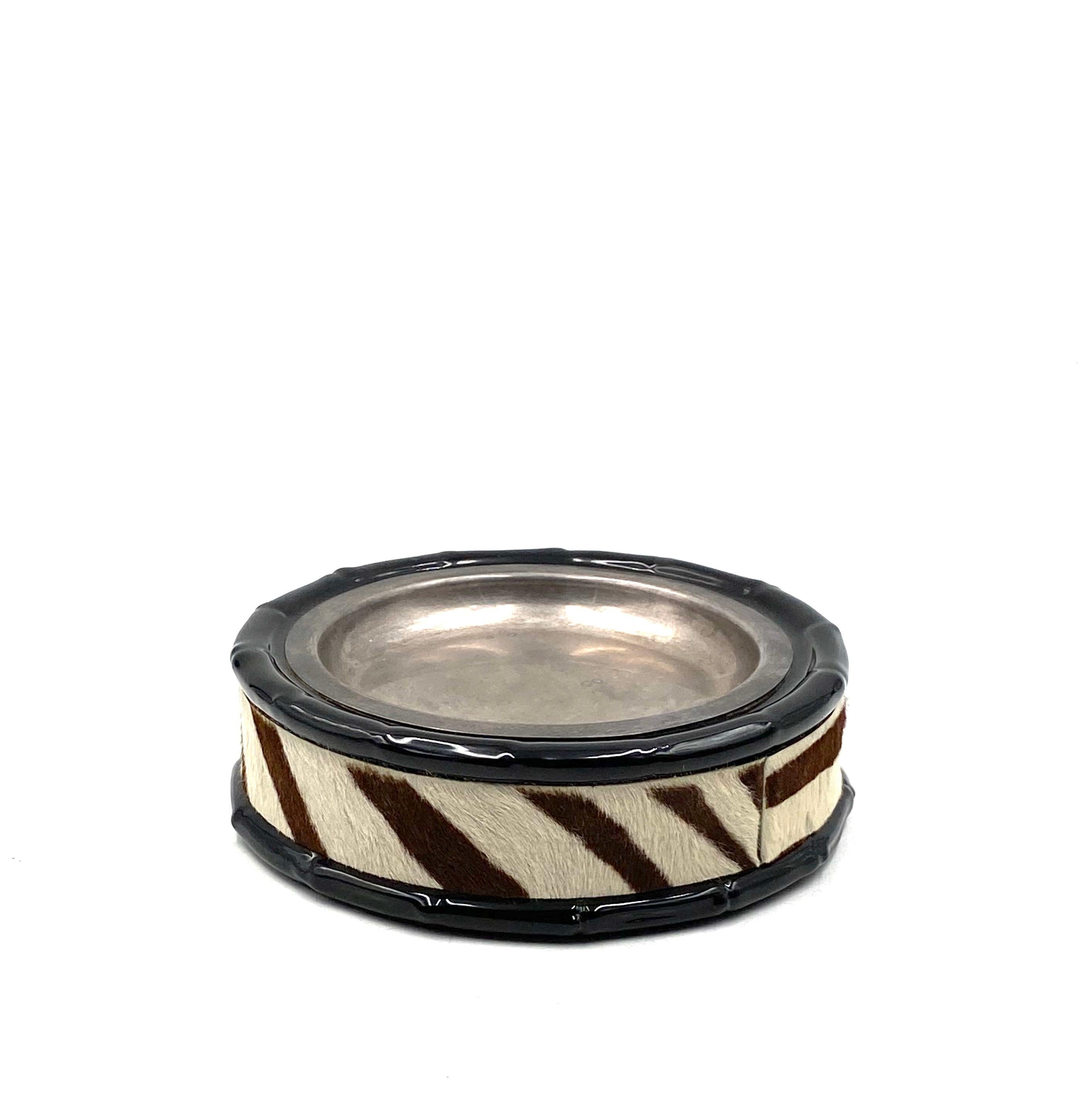 Hollywood regency ceramic ashtray / vide poche, Viba Ceramiche, ca. 1970 For Sale 6