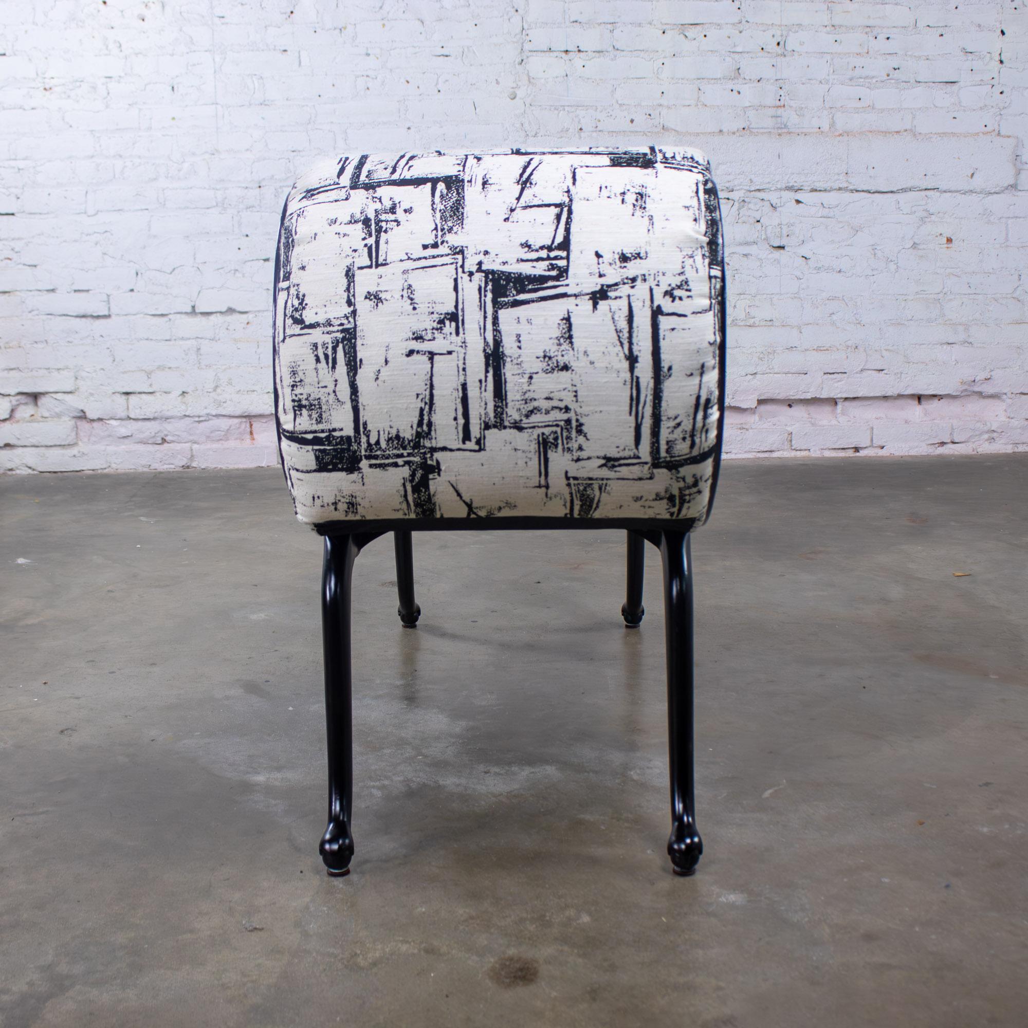 Panchina Hollywood Regency con chaise di Irving Chase Manufacturing con braccio a smerlo in vendita 6