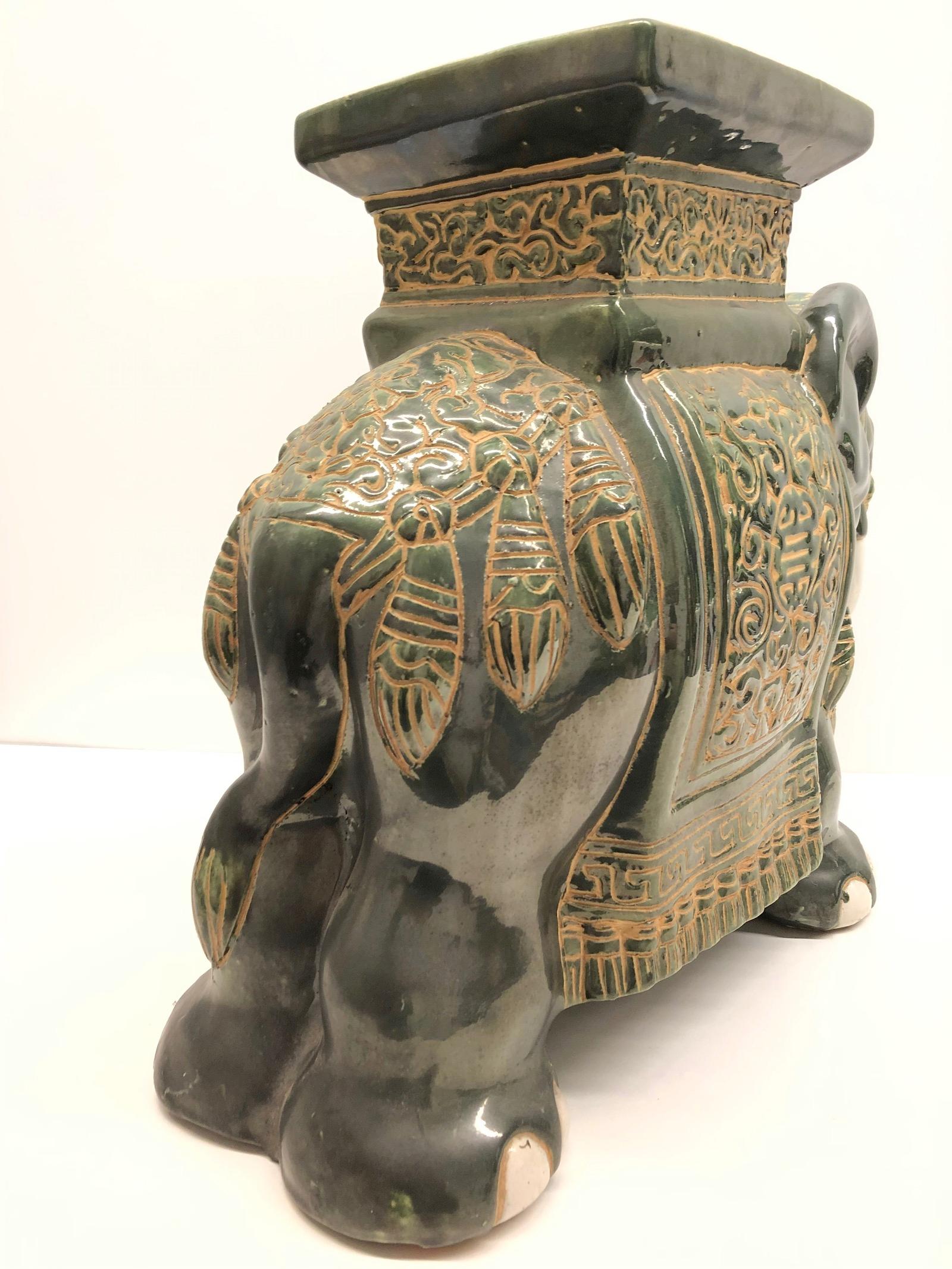 elephant green stand