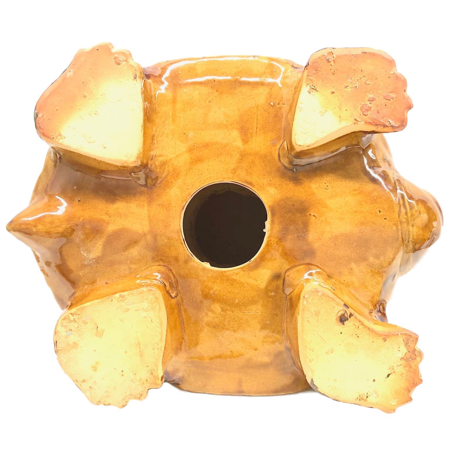 Tortue chinoise Hollywood Regency Support pour plantes de jardin:: siège ou décoration de patio 9