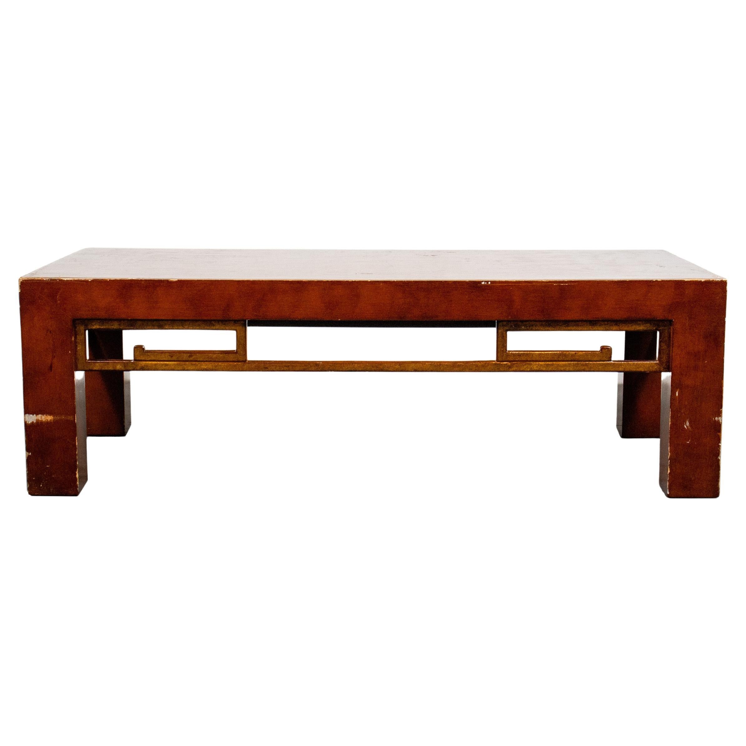 Hollywood Regency Chinoiserie Coffee Table