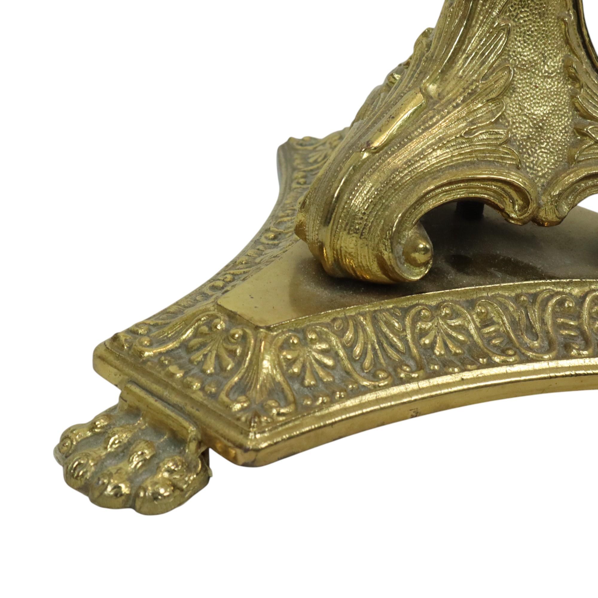Hollywood Regency Coat Rack Onyx and Brass Fifties 167cm in vendita 1