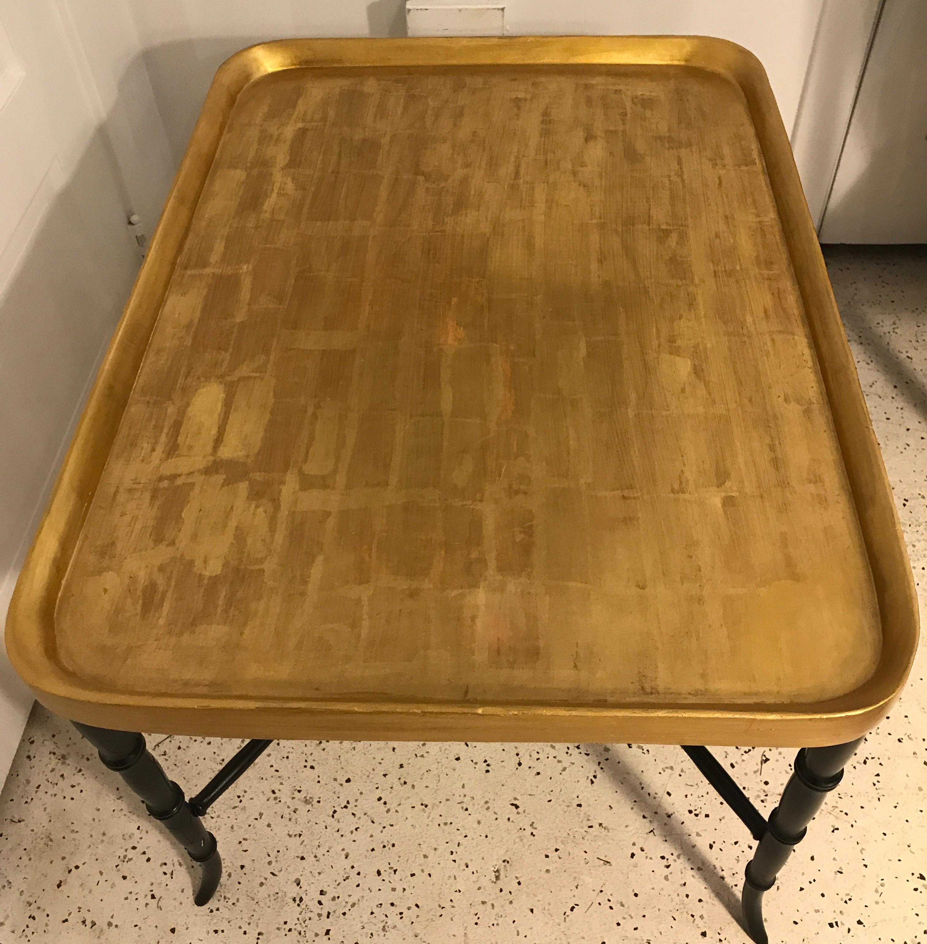 Giltwood Italian Hollywood Regency Cocktail Table 1960's