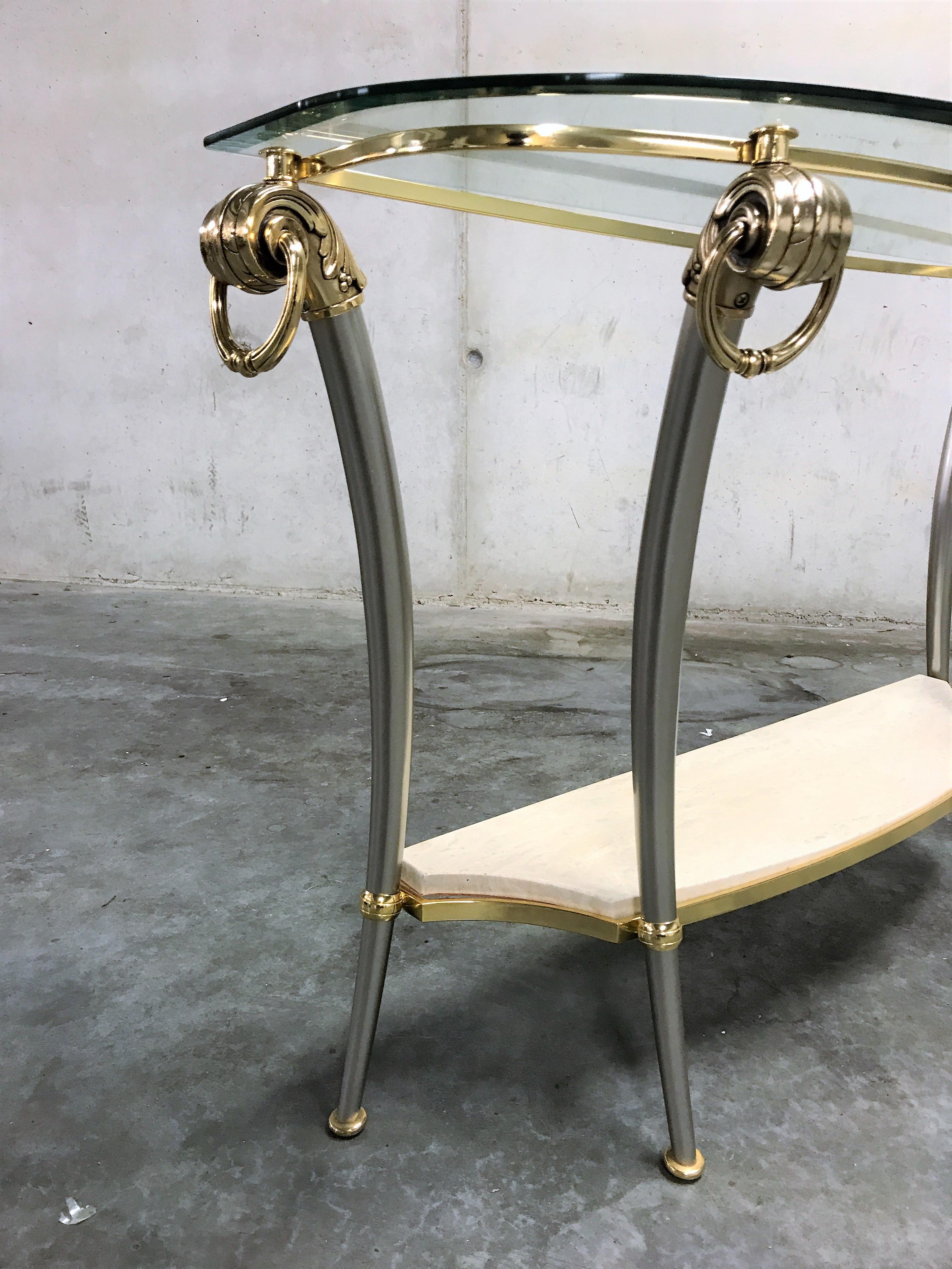 Hollywood Regency Console Table, 1970s 3