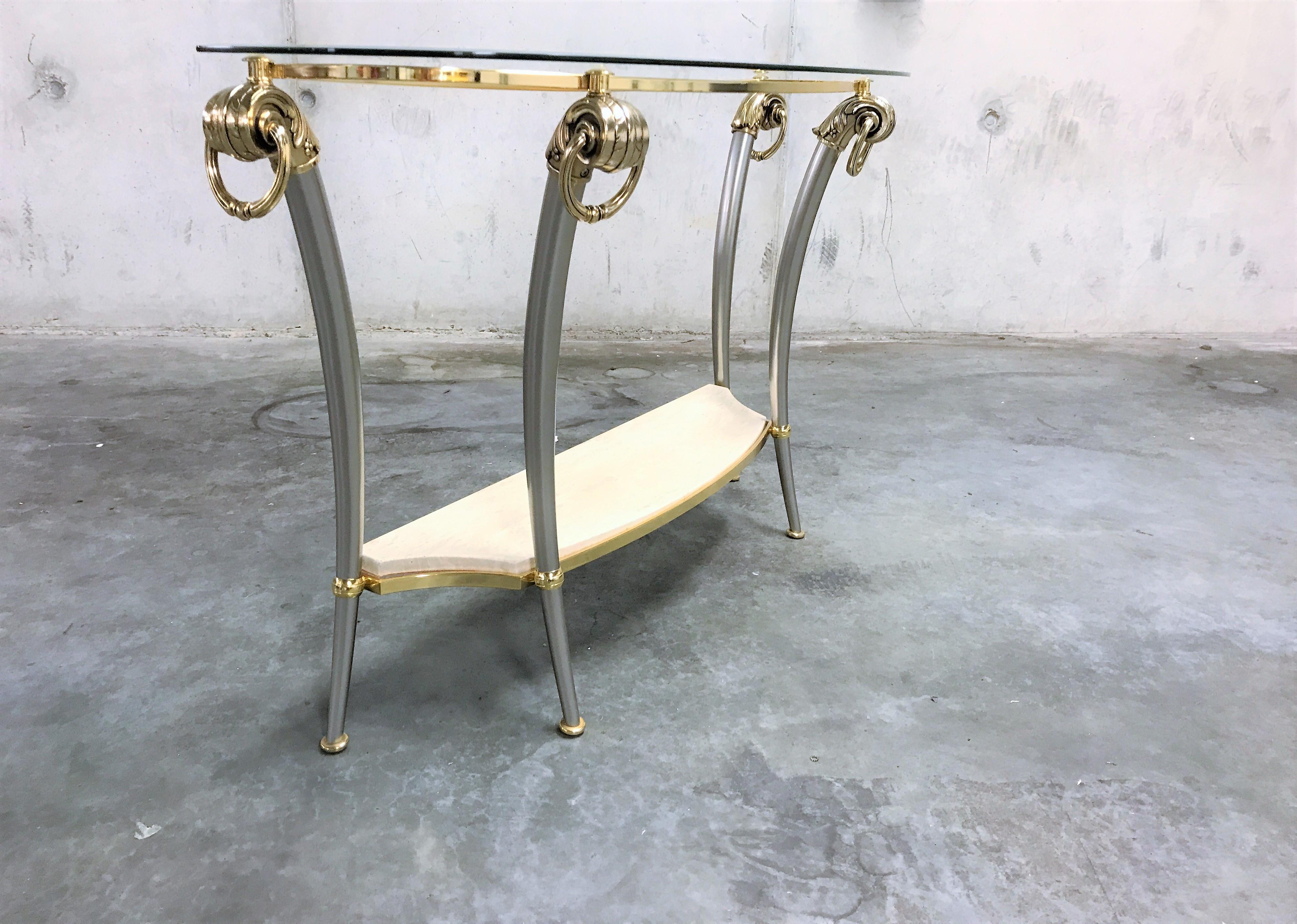 Hollywood Regency Console Table, 1970s 2