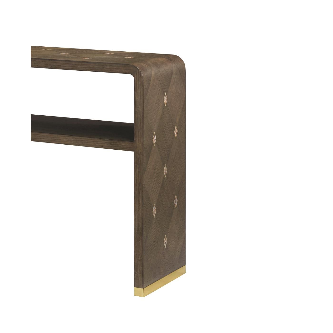 Vietnamese Hollywood Regency Console Table For Sale