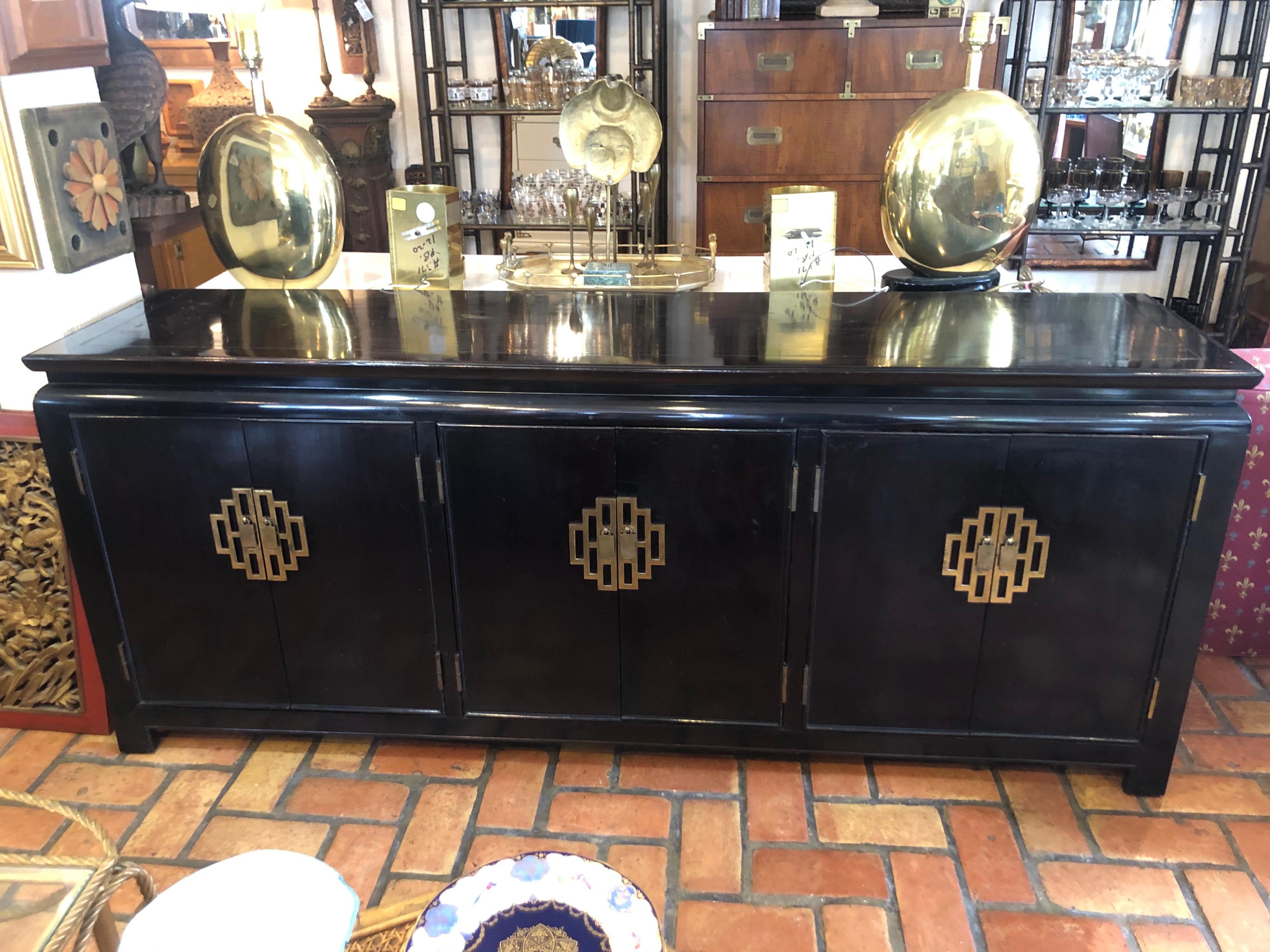 Hollywood Regency Credenza in the Style of James Mont 4