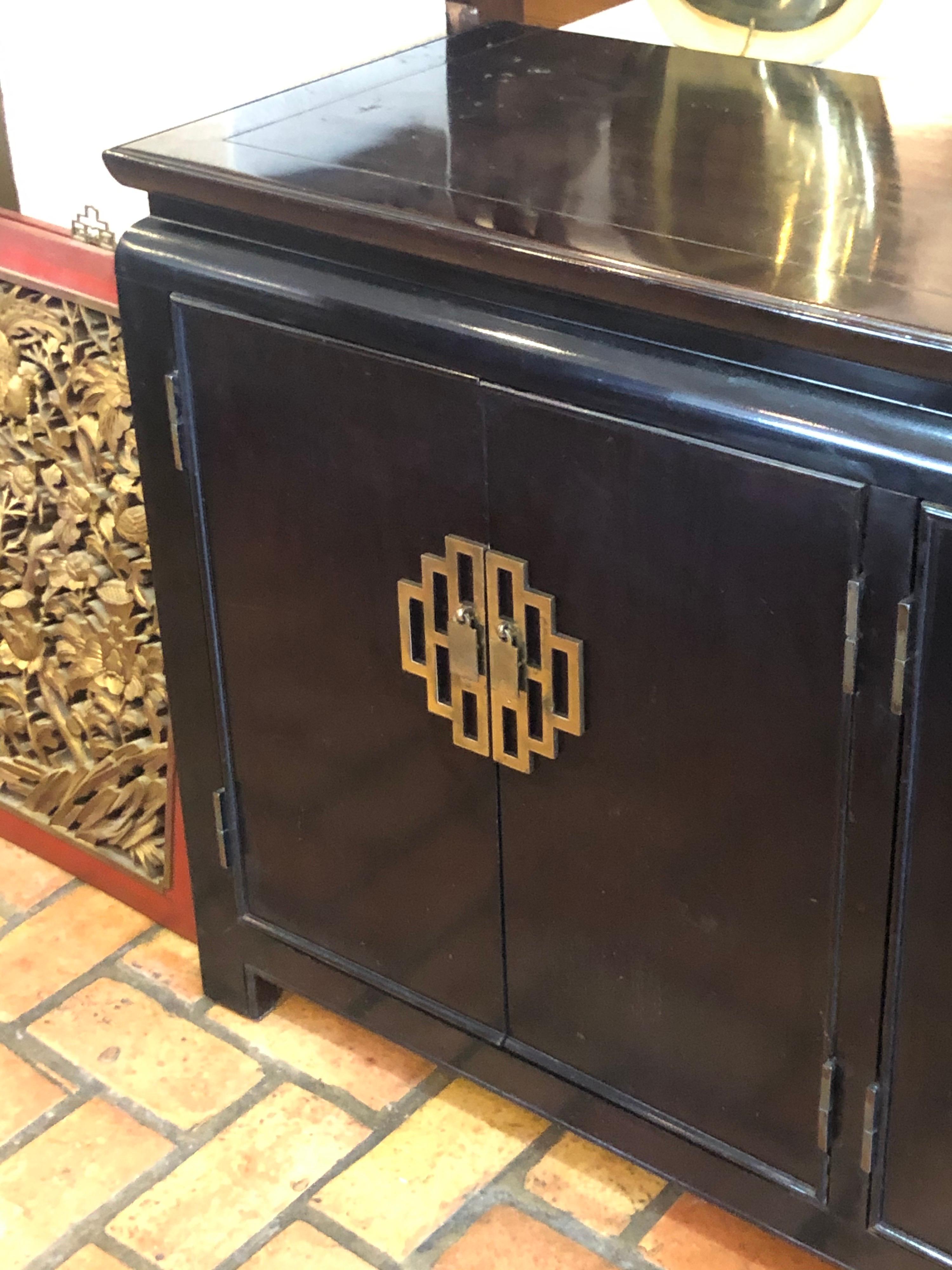 Hollywood Regency Credenza in the Style of James Mont 5
